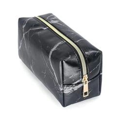 Leather Marble Makeup Bag Portable Waterproof Cosmetic Bags For Women Brushes Bag Pouch Organizer Toiletry Bag (Black) 8 Leather Marble Makeup Bag Portable Waterproof Cosmetic Bags For Women Brushes Bag Pouch Organizer Toiletry Bag (Black) -Luggage Factory 41hDS7B DNL