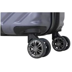 Kenneth Cole Reaction Women's Madison Square Hardside Chevron Expandable Luggage, Smokey Purple, 20-Inch Carry On 13 Kenneth Cole Reaction Women's Madison Square Hardside Chevron Expandable Luggage, Smokey Purple, 20-Inch Carry On -Luggage Factory 41iObMbfzdL