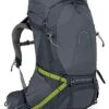 Osprey Atmos AG 50 Men's Backpacking Backpack Abyss Grey, Large