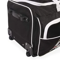 Fila 30" 8-Pocket Rolling Duffel, Black One Size -Luggage Factory 41iYiDNhCzL