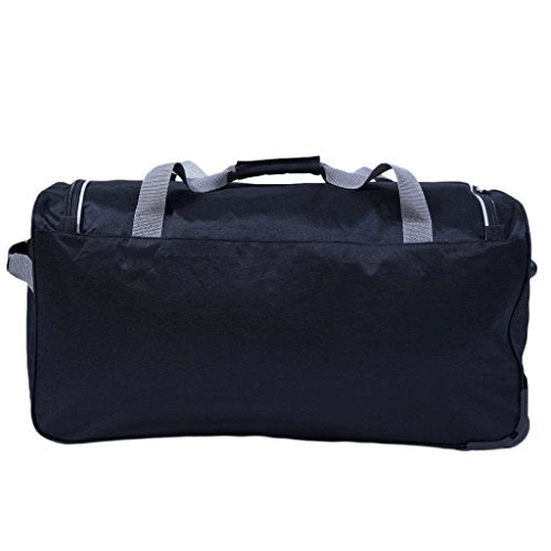 U.S. Polo Assn. 27in Rolling Duffel Bag, Black, One Size 2 U.S. Polo Assn. 27in Rolling Duffel Bag, Black, One Size - Image 2