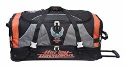 Harley Davidson Harley-Davidson 32 Inch XL Super Organized Duffel, Wheeled Bag 99632-RUST/BLK 7 Harley Davidson Harley-Davidson 32 Inch XL Super Organized Duffel, Wheeled Bag 99632-RUST/BLK -Luggage Factory 41ixP1IDjML