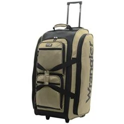 Wrangler Wesley Rolling Duffel Bag, Tannin, Large 30-Inch 14 Wrangler Wesley Rolling Duffel Bag, Tannin, Large 30-Inch -Luggage Factory 41jCZj3PTuL