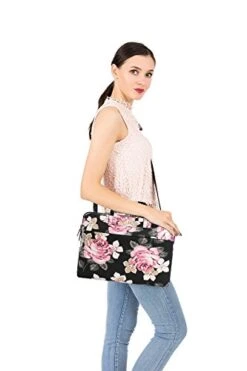 MOSISO Laptop Shoulder Bag Compatible 13-13.3 Inch MacBook Pro Retina, MacBook Air, Surface Book, -Luggage Factory 41jFztmPquL