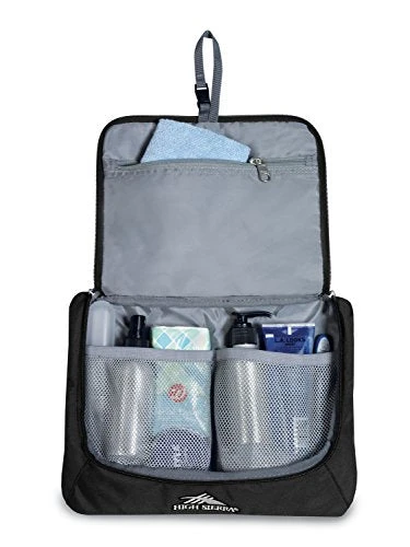 High Sierra 24" Pack-N-Go Duffel, Black/Black/Black 4 High Sierra 24" Pack-N-Go Duffel, Black/Black/Black - Image 4