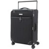 M&A Encore Wide Trolley Spinner Luggage With TSA Lock, Black, Carry-On 20-Inch