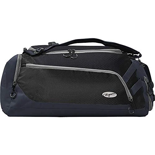 Olympia Blitz 22" Convertible Gym Duffel W/Backpack Straps Bag, BLACK+GRAY One Size 1 Olympia Blitz 22" Convertible Gym Duffel W/Backpack Straps Bag, BLACK+GRAY One Size