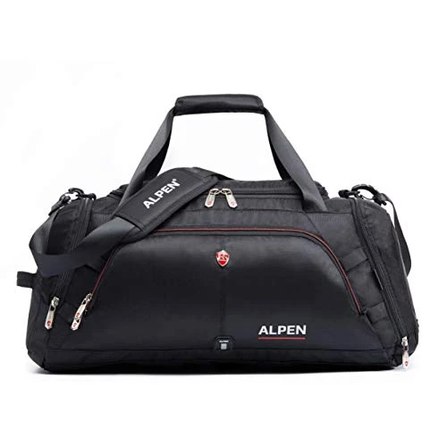 Swiss Alpen - Cervino Duffel - Water Resistant Durable 1680D Carry On Travel Duffel Bag Gym 9 Swiss Alpen - Cervino Duffel - Water Resistant Durable 1680D Carry On Travel Duffel Bag Gym - Image 9