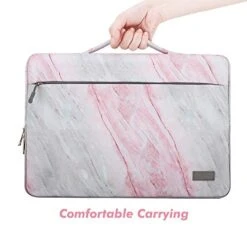 MoKo 13-13.3 Inch Laptop Sleeve Case Compatible With MacBook Air 13-inch Retina, MacBook Pro 13", HP Dell Acer Lenove Notebook Computer, Protective Carrying Bag With Pocket, Pink Gray Marble 10 MoKo 13-13.3 Inch Laptop Sleeve Case Compatible With MacBook Air 13-inch Retina, MacBook Pro 13", HP Dell Acer Lenove Notebook Computer, Protective Carrying Bag With Pocket, Pink Gray Marble -Luggage Factory 41m5a1pLL9L