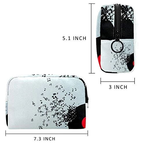 LEVEIS Tyu Makeup Bag Cosmetic Bags Toiletry Travel Organizer For Women, Portable Storage Organzier For Cosmetics, Make Up Tools, Toiletries 6 LEVEIS Tyu Makeup Bag Cosmetic Bags Toiletry Travel Organizer For Women, Portable Storage Organzier For Cosmetics, Make Up Tools, Toiletries - Image 6