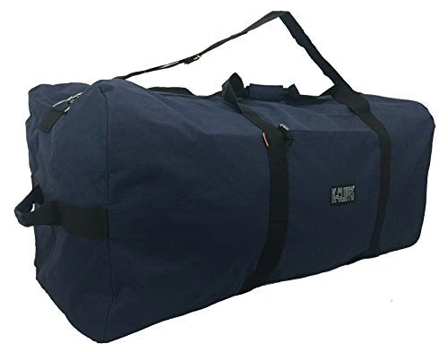Heavy Duty Cargo Duffel Large Sport Gear Drum Set Equipment Hardware Travel Bag Rooftop Rack Bag (36" X 17" X 17", Navy) 3 Heavy Duty Cargo Duffel Large Sport Gear Drum Set Equipment Hardware Travel Bag Rooftop Rack Bag (36" X 17" X 17", Navy) - Image 3