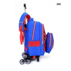 Spiderman Six Wheels Trolley Case School Bags Boy Oxford Cloth Vacation Backpack -Luggage Factory 41pP5fupYKL