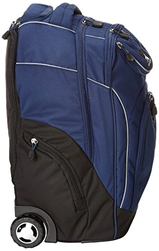 High Sierra Powerglide Wheeled Laptop Backpack, True Navy/Black 4 High Sierra Powerglide Wheeled Laptop Backpack, True Navy/Black - Image 4