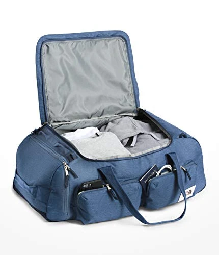 The North Face Berkeley Duffel—L, Shady Blue Light Heather/Urban Navy Light Heather 2 The North Face Berkeley Duffel—L, Shady Blue Light Heather/Urban Navy Light Heather - Image 2
