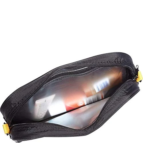 A. Saks 22 InchCarry-On Nylon Duffel Bag With Pouch (Black) 3 A. Saks 22 InchCarry-On Nylon Duffel Bag With Pouch (Black) - Image 3