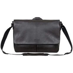 Kenneth Cole Reaction Travelier Satchel Messenger Vegan Leather Laptop Computer Shoulder Bags, Brown, 15.6" -Luggage Factory 41sCrX YozL