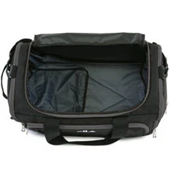 Fila Cypress Small Sport Duffel Bag, Black/Grey, One Size 9 Fila Cypress Small Sport Duffel Bag, Black/Grey, One Size -Luggage Factory 41sUiGL4BFL