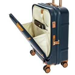 Bric's Bellagio 2.0 21" Spinner Trunk W/Pocket (Blue) 11 Bric's Bellagio 2.0 21" Spinner Trunk W/Pocket (Blue) -Luggage Factory 41sYAMT3P L