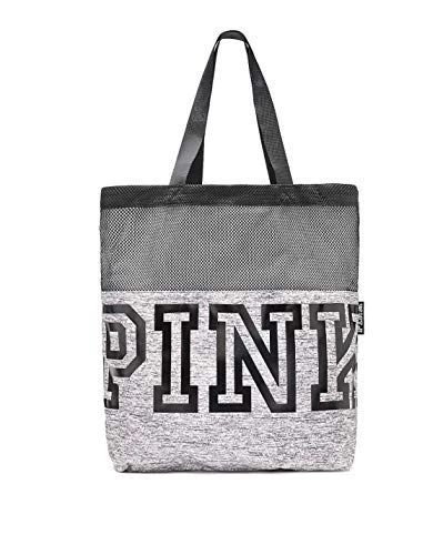 Victoria's Secret Pink MESH Tote Bag Limited Edition Fall, Marl Grey 1 Victoria's Secret Pink MESH Tote Bag Limited Edition Fall, Marl Grey