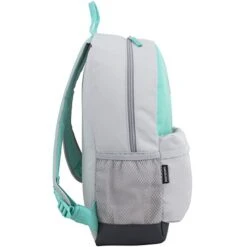 Eastsport Dome Backpack With FREE Pencil Case, Turquoise/Gray -Luggage Factory 41x0AfWGL1L