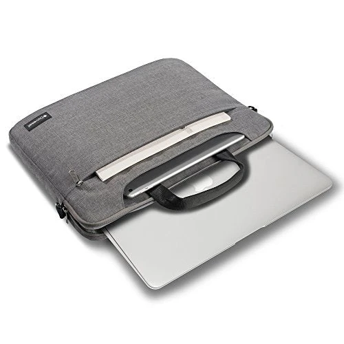 Dovesail 14-15.4 Inch Slim Laptop Shoulder Bag Compatible 15 Inch 2016/2017 MacBook Pro With 3 Dovesail 14-15.4 Inch Slim Laptop Shoulder Bag Compatible 15 Inch 2016/2017 MacBook Pro With - Image 3