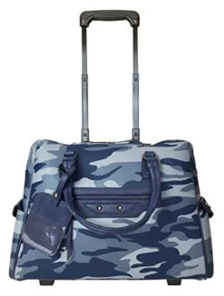 Trendy Flyer 20"L Computer/Laptop Bag Tote Duffel Rolling Wheel Case Purse Carry Camo Blue 10 Trendy Flyer 20"L Computer/Laptop Bag Tote Duffel Rolling Wheel Case Purse Carry Camo Blue -Luggage Factory 41xoJEtuysL