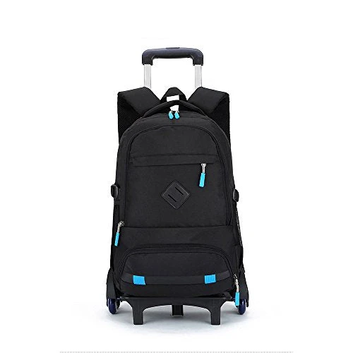 TiTa-Dong Rolling Backpack Luggage 18 Inch Wheeled Backpack Travel Laptop Laptop Six Wheels Unisex Trolley School Bags Jansport For Boys Girls Kids Teenagers Students,Black 5 TiTa-Dong Rolling Backpack Luggage 18 Inch Wheeled Backpack Travel Laptop Laptop Six Wheels Unisex Trolley School Bags Jansport For Boys Girls Kids Teenagers Students,Black - Image 5