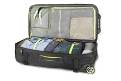 High Sierra At8 Wheeled Upright Duffel Bag, Black/Zest, 32" -Luggage Factory 41y3DL7nQlL