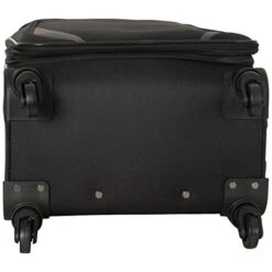 Kenneth Cole Reaction Going Places 24" 600d Polyester Expandable 4-Wheel Spinner Checked Luggage, Black 12 Kenneth Cole Reaction Going Places 24" 600d Polyester Expandable 4-Wheel Spinner Checked Luggage, Black -Luggage Factory 41yUbkBs82L