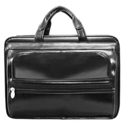 McKlein Elston Black 15.6" Nylon Double Compartment Laptop Case -Luggage Factory 41z9MueFaCL