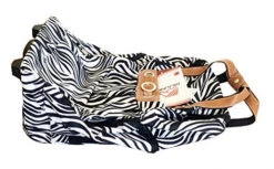 19" Duffel/Tote Bag Gym Luggage Case Wheel Purse Zebra -Luggage Factory 51 kYfSNzGL