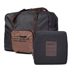 Foldable Lightweight Nylon Duffel Luggage Bag Tote For Travel Gym 4 Colors (Steel Grey) 15 Foldable Lightweight Nylon Duffel Luggage Bag Tote For Travel Gym 4 Colors (Steel Grey) -Luggage Factory 5107acbOi6L f35a3ad6 1d25 4207 950c b069ffebc84e