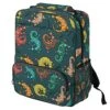 LORVIES Colorful Reptile Lizard School Bag For Student Bookbag Women Travel Backpack Casual Daypack Travel Hiking Camping