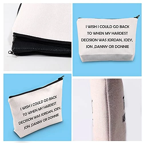 Novelty Inspired Cosmetic Bag I Love New Kid On Black Gift For Women 2 Novelty Inspired Cosmetic Bag I Love New Kid On Black Gift For Women - Image 2