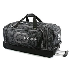 Ecko Unltd Steam 32" Large Rolling Duffel Bag, Grey, One Size