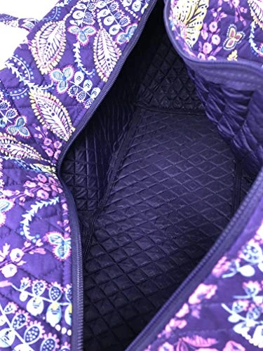 Vera Bradley Large Traveler Duffel Bag (Batik Leaves) 3 Vera Bradley Large Traveler Duffel Bag (Batik Leaves) - Image 3