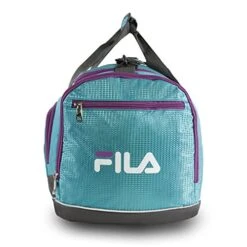Fila Cypress Small Sport Duffel Bag, Teal/Purple, One Size -Luggage Factory 514o06jQvJL dd11c18c 630a 4b70 823f 12dd3ac2a8a8