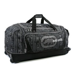 Ecko Unltd Steam 32" Large Rolling Duffel Bag, Grey, One Size -Luggage Factory 514w1wjlyOL