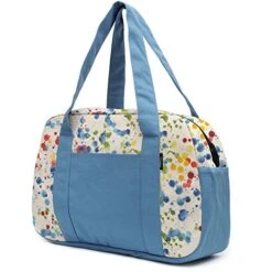 Women'S Hand Painted Splashes Printed Canvas Duffel Travel Bags Was_19 5 Women'S Hand Painted Splashes Printed Canvas Duffel Travel Bags Was_19 -Luggage Factory 515JjTUeLFL
