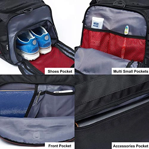 Swiss Alpen - Cervino Duffel - Water Resistant Durable 1680D Carry On Travel Duffel Bag Gym 3 Swiss Alpen - Cervino Duffel - Water Resistant Durable 1680D Carry On Travel Duffel Bag Gym - Image 3