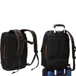 EBags Professional Slim Laptop Backpack - LTD Edition Top Grain Leather Trim -Luggage Factory 517 2Bfb608hL