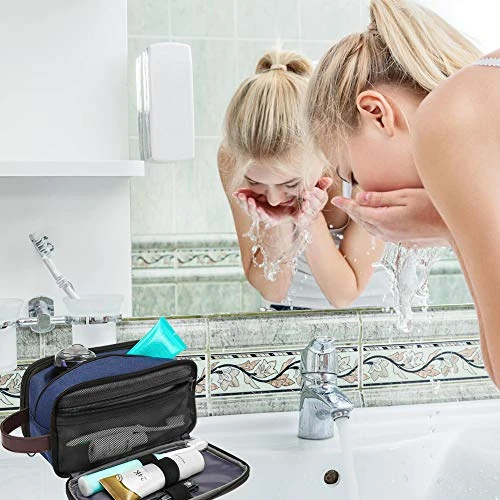 Modoker Bag Easy Organization Travel Toiletry Bag For Men Or Women(BLUE) 6 Modoker Bag Easy Organization Travel Toiletry Bag For Men Or Women(BLUE) - Image 6
