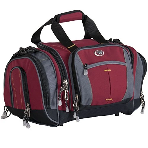 CALPAK Silver Lake Solid 22-inch Carry-on Duffel Bag, Deep Red, One Size 3 CALPAK Silver Lake Solid 22-inch Carry-on Duffel Bag, Deep Red, One Size - Image 3