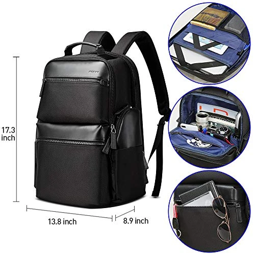 Bopai 34L Business Travel Backpack Anti Theft Bag Pack With USB Charging 15.6 Inch Laptop 4 Bopai 34L Business Travel Backpack Anti Theft Bag Pack With USB Charging 15.6 Inch Laptop - Image 4