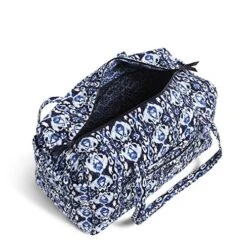 Vera Bradley Women's Signature Cotton Large Travel Duffel Bag, Ikat Island, One Size -Luggage Factory 51A6CIlWheL