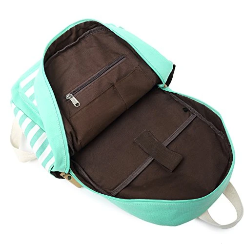 School Backpack For Girls, Gazigo Womens High School College Bookbags Laptop Bag (Green) 4 School Backpack For Girls, Gazigo Womens High School College Bookbags Laptop Bag (Green) - Image 4