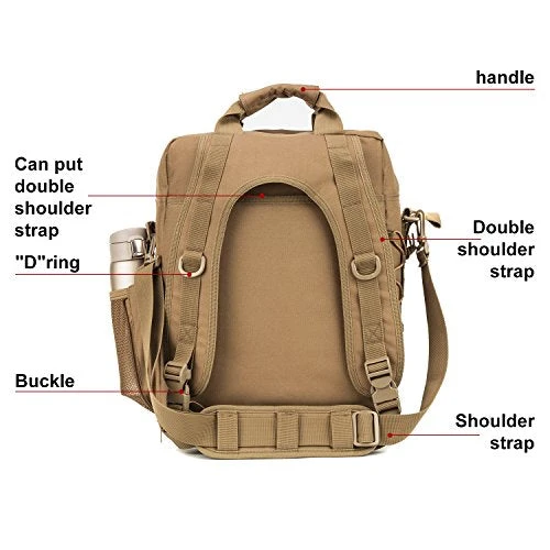 Multifunction Tactical Laptop Case / Bag (COYOTE 11159) 4 Multifunction Tactical Laptop Case / Bag (COYOTE 11159) - Image 4