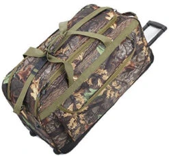 Explorer Rolling Duffel Bag, Mossy Oak, 30-Inch