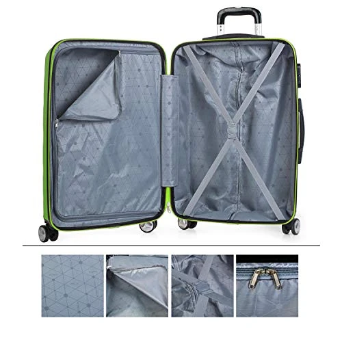 Itaca Elba Suitcase 66 Centimeters 64 Green (Pistacho) 6 Itaca Elba Suitcase 66 Centimeters 64 Green (Pistacho) - Image 6