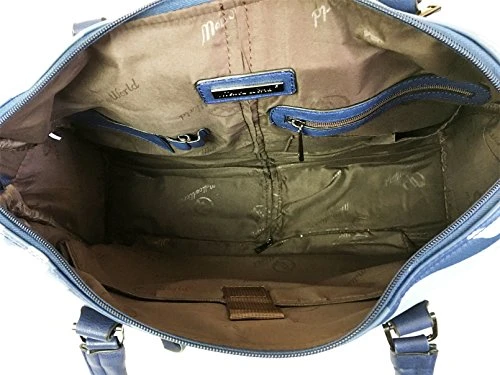 Trendy Flyer 20"L Computer/Laptop Bag Tote Duffel Rolling Wheel Case Purse Carry Camo Blue 7 Trendy Flyer 20"L Computer/Laptop Bag Tote Duffel Rolling Wheel Case Purse Carry Camo Blue - Image 7